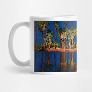 Palm Trees On The Water Mug